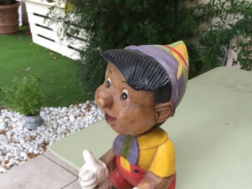 Pinocchio vintage en bois