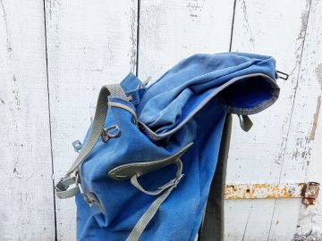 Sac à Dos Vintage Millet Le Sherpa - Années 60/70, Fabrication Française, Nylon Orange
