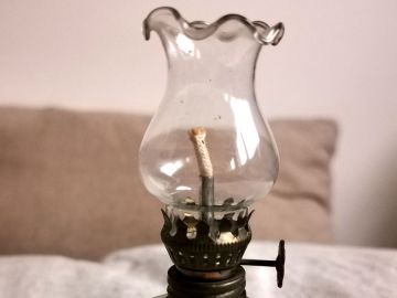 3 Lampes à Pétrole Vintage Mini Portables Verre - Éclairage Urgence Décoration Intérieur