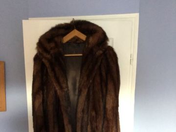 manteau de fourrure vison