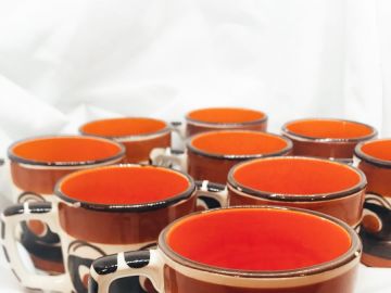 Sous Tasse Pour Café D 14,3 cm PRIX SPÉCIAL Schramberg Mandarin