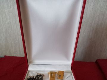 Paire De Boutons De Manchette Vintage (8-10mm) - Style Classique - Occasion Très Bon état