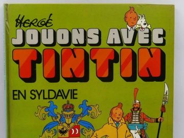 Hergé Jouons avec Tintin à Moulinsart et Jouons avec Tintin – Luckyfind