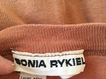 T-shirt Sonia Rykiel Vintage Noir Homme - Taille S - Occasion Très Bon état