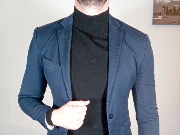 Superbe costume marine homme zara taille 46 veste 38 pantalo Luckyfind