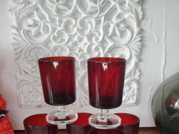 CERAMIQUE RAMBLEÑA Lot De 6 Verres à Vin