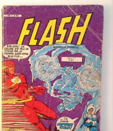 RARE Comics Flash mensuel numéro 2 de 1983 : la flamme froide de captain cold