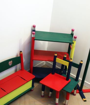 Ensemble de meubles original pour chambre d'enfant 