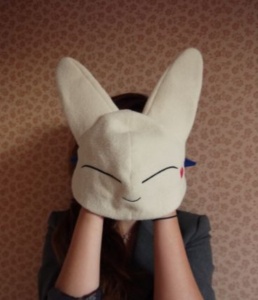 Bonnet adulte lapin beige Kodocha babbit