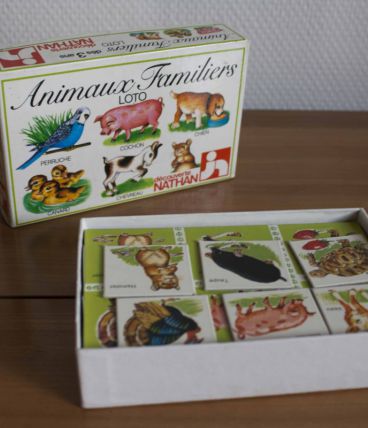 Loto Animaux Familiers Nathan 