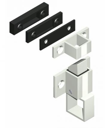  Loqueteaux pour châssis aluminium laqué blanc LA CROISÉE DS