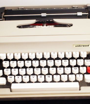 Machine à écrire vintage Underwood