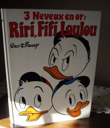 Walt Disney "3 Neveux en Or Riri, Fifi, Loulou"
