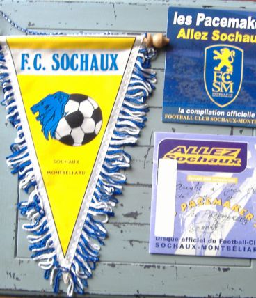 Lot d'objets du "FC SOCHAUX-MONTBELIARD"