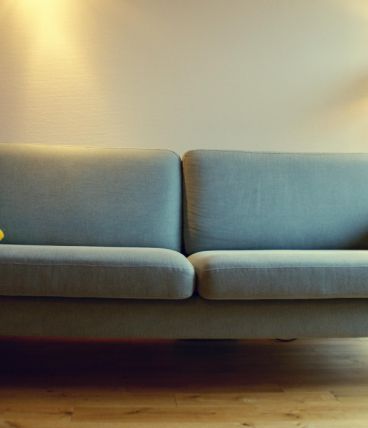 Canapé style vintage scandinave