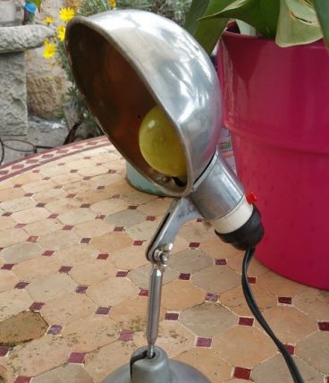 lampe de bureau pliante des années 50