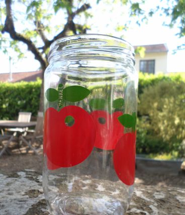 Pot Henkel pommes rouges sans couvercle