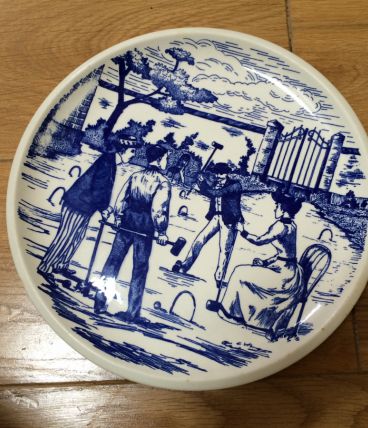 assiette petit format porcelaine