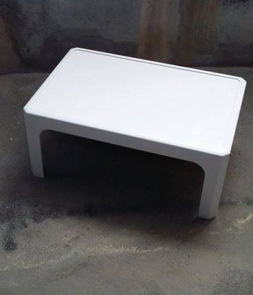 TABLE BASSE GILAC BLANCHE N°1871 VINTAGE