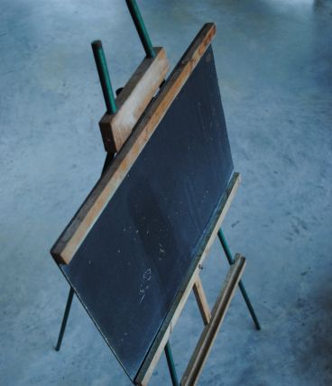 Tableau d'ecolier enfant vintage