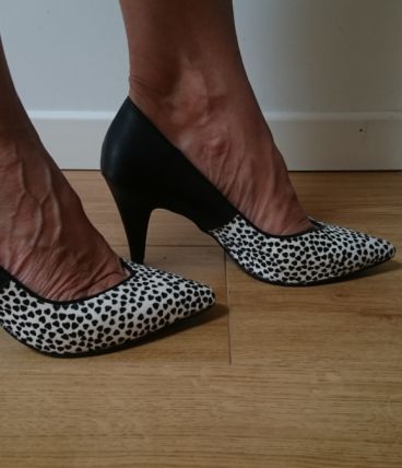 Escarpin bicouleur Softgrey