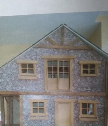 Jolie maison miniature rustique 