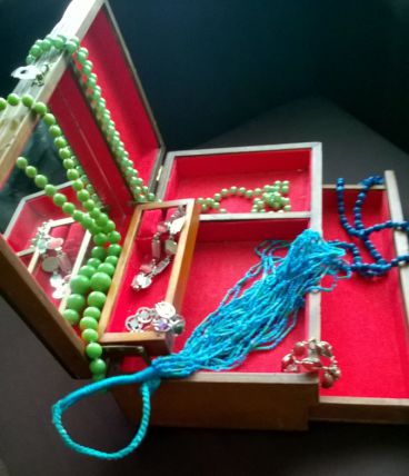 Coffret à bijoux ancien
