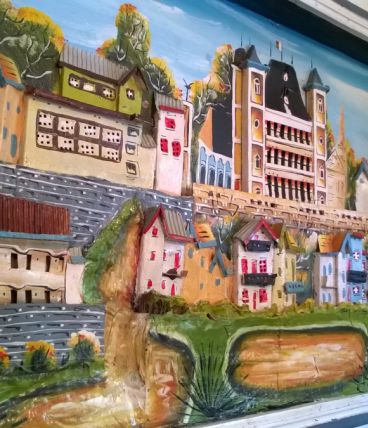 Tableau peinture figurative