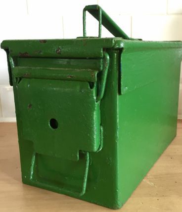 Boite à munitions vintage