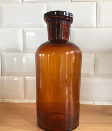 Bocal de pharmacie vintage