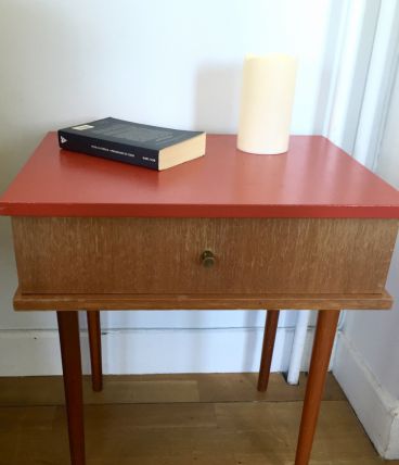 Chevet/table d'appoint vintage 70