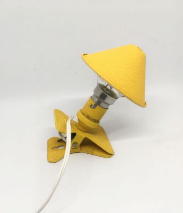 Lampe à pince champignon 60s