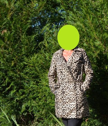 Veste leopard vintage