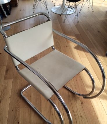 FAUTEUIL KNOLL "MR" Mies Van der Rohe