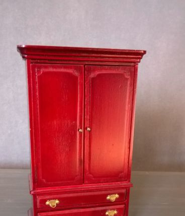Petite armoire pour vitrine miniature