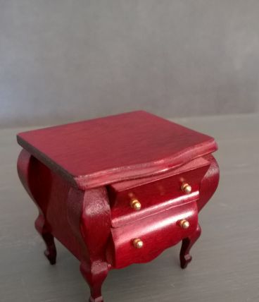 Petit chevet pour vitrine miniature