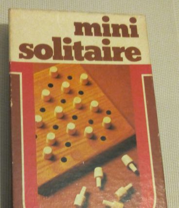 Jeu mini solitaire - Edmond Dujardin 