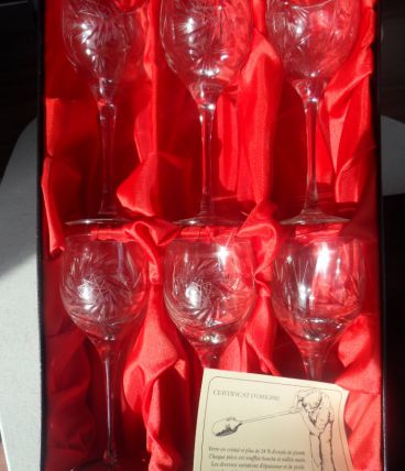 verres soufflés bouche