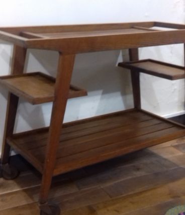 Desserte à Roulettes vintage