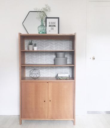 Buffet vitrine vintage 