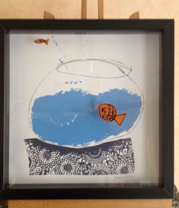 Gravure humoristique signée Jane Ormes.