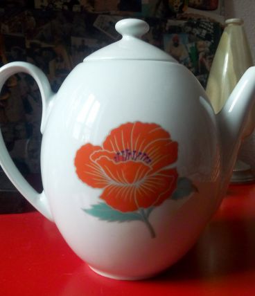 Jolie théière/cafetière - Création Alpac - 