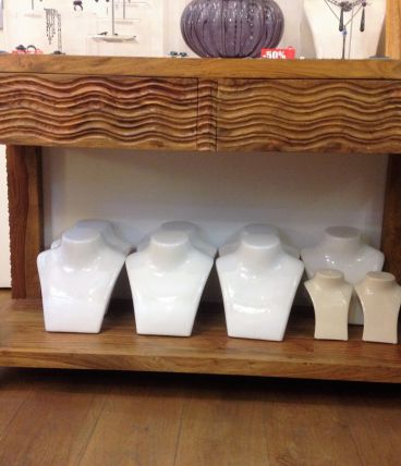 Console bois exotique massif