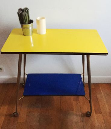 Desserte Formica vintage 60