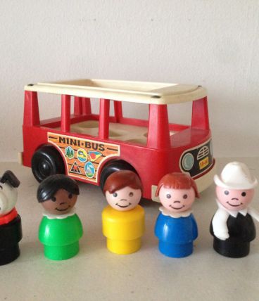 School Bus Fisher Price 1969