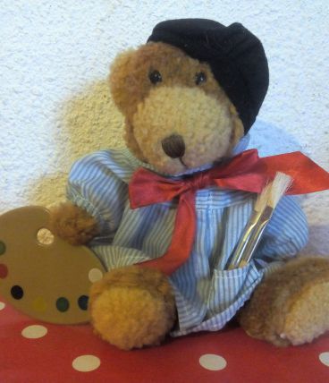 The Teddy Bear collection : Alphonse the artist