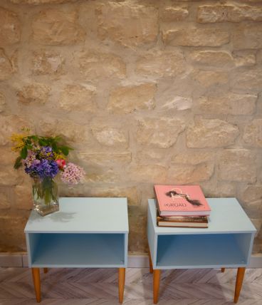 Paire de chevets rénovés 