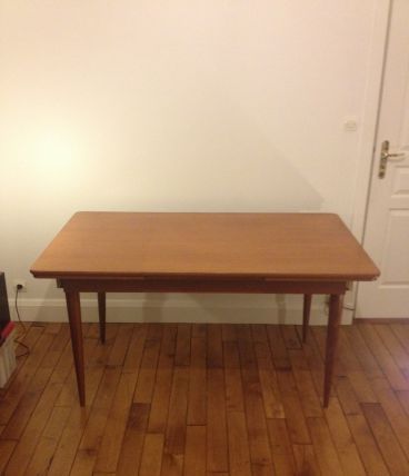 Table Vintage en bois teck