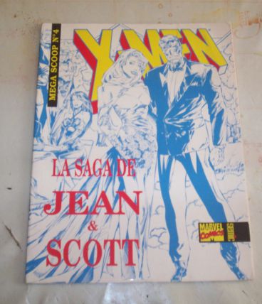 MEGA SCOTT NO 4 DE 1995 X-MEN la saga