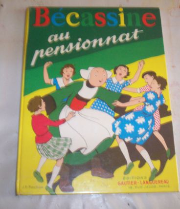 BD BECASSINE au pensionnat 45 pages de 1971 